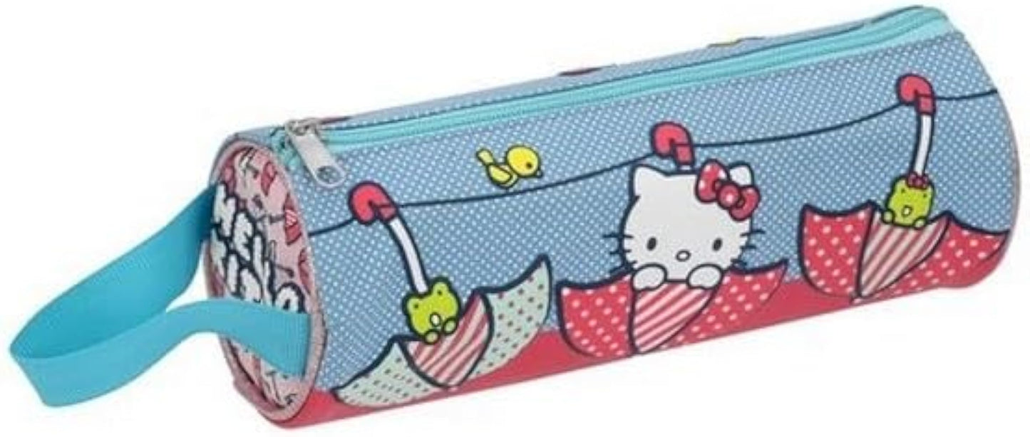 Hello Kitty Barrel Pencil Case