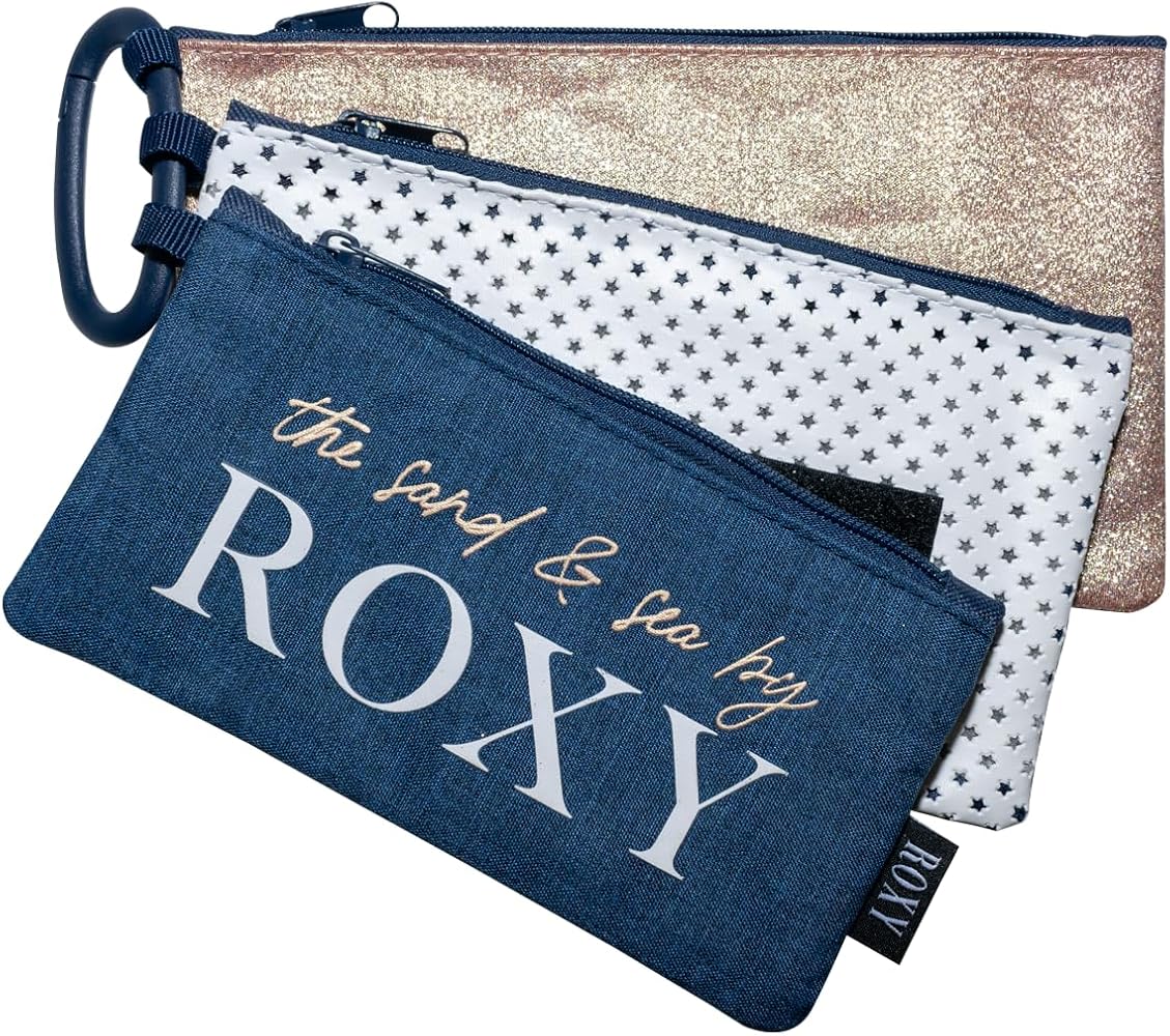 Butterfly Roxy 3-Compartment Pencil Case, 23 cm Size